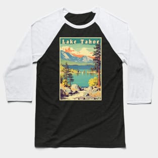 Lake Tahoe National Park Baseball T-Shirt